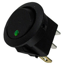 Load image into Gallery viewer, PICO 9415-3-11 10A 12V On-Off Round Rocker with LED Switch - Green