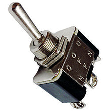 Load image into Gallery viewer, PICO 9434-BP 15A 12V On-Off-On Metal Bat Toggle Switch