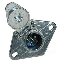 PICO 9477-11 6 Pole Female Socket Trailer Connector