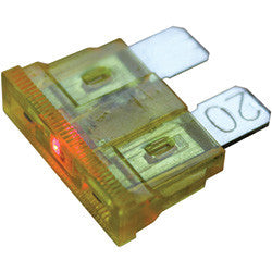PICO 9966-14 5 PCS 20A Standard Blade Fuse with LED