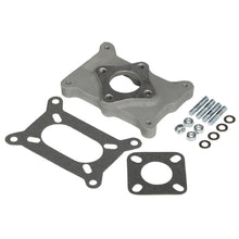 Load image into Gallery viewer, 114-In.-Tall-Holley-2Bbl-To-Chevy-Straight-6-Mani.-Carb-Adaptercast-Aluminum195964-Pontiac-Engi