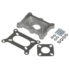 Load image into Gallery viewer, 114-In.-Tall-Holley-2Bbl-To-Chevy-Straight-6-Mani.-Carb-Adaptercast-Aluminum195964-Pontiac-Engi