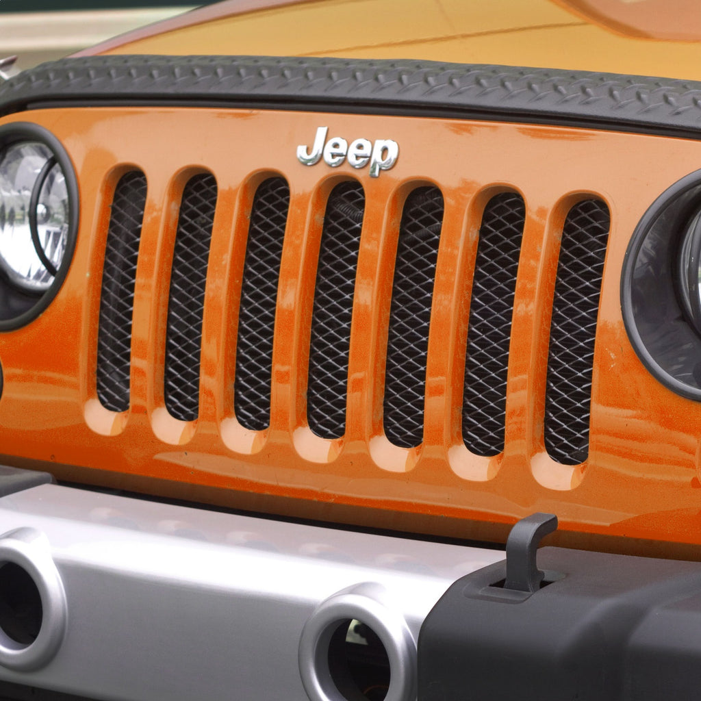 Rugged Ridge 11401.31 Grille Inserts for Select Jeep Wrangler, Jeep Wrangler JK