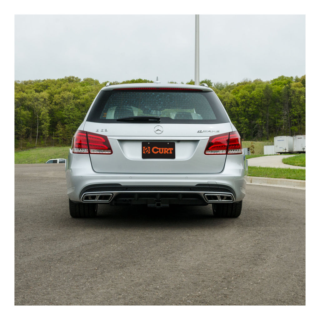 CURT 114133 Class 1 Hitch; 1-1/4in. Ball Mount; Select Mercedes-Benz E350 (Panel Trimming) - Truck Part Superstore