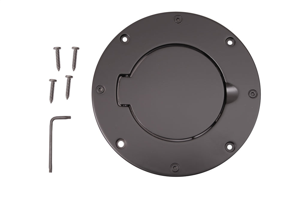 Rugged Ridge 11425.02 Billet Style Gas Cover for Select Jeep TJ, Jeep Wrangler