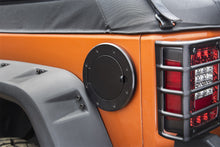 Load image into Gallery viewer, Rugged Ridge 11425.05 Billet Style Gas Cover for Select Jeep Wrangler, Jeep Wrangler JK