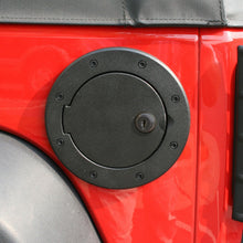 Load image into Gallery viewer, Rugged Ridge 11425.06 Billet Style Gas Cover for Select Jeep Wrangler, Jeep Wrangler JK