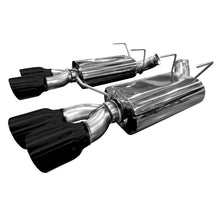 Load image into Gallery viewer, Kooks Custom Headers 11436210 3in. Axle-Back w/Black Quad Tips. 2013-2014 Shelby GT500. for Select Ford Mustang