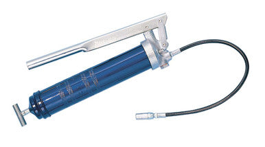 Lincoln Industrial 1147 Heavy-Duty Lever-Type Grease Gun With 18 In. Whip Hose, Blue, 16 Oz. Bulk/14.5 Oz. Cartridge Capacity, Size 21-3/4 In.