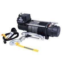 Load image into Gallery viewer, 11500-Lbs-12V-Dc-38In-X-80Ft-Synthetic-Rope-Tiger-Shark-11500-Winch