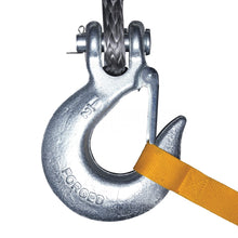 Load image into Gallery viewer, 11500-Lbs-12V-Dc-38In-X-80Ft-Synthetic-Rope-Tiger-Shark-11500-Winch