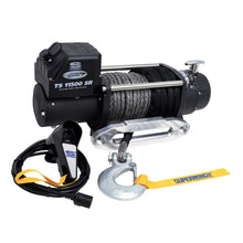 Load image into Gallery viewer, 11500-Lbs-12V-Dc-38In-X-80Ft-Synthetic-Rope-Tiger-Shark-11500-Winch