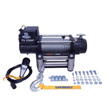 Load image into Gallery viewer, 11500-Lbs-12V-Dc-38In-X-84Ft-Steel-Rope-Tiger-Shark-11500-Winch