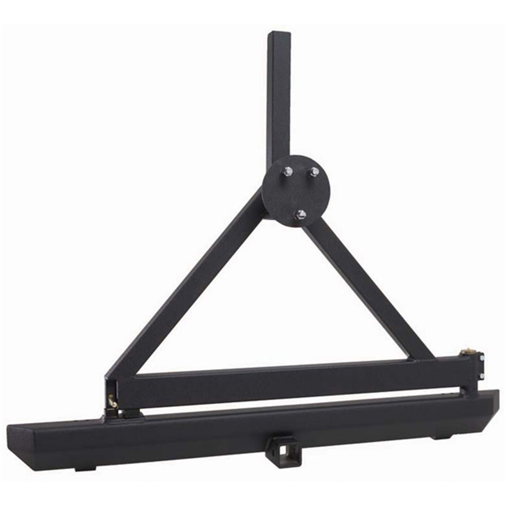 Rugged Ridge 11503.21 Classic Rock Crawling Rear Bumper for Select Jeep TJ, Jeep Wrangler