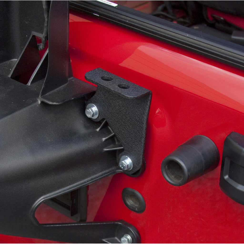 Rugged Ridge 11503.89 CB Antenna Mounting Bracket for Select Jeep Wrangler, Jeep Wrangler JK