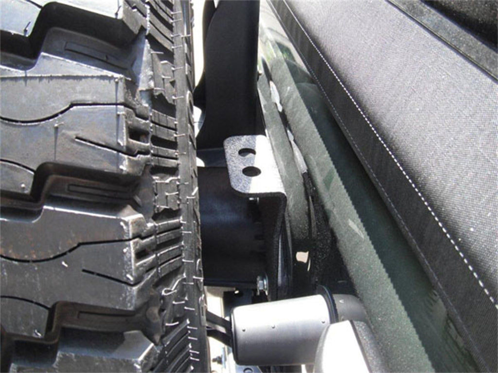 Rugged Ridge 11503.89 CB Antenna Mounting Bracket for Select Jeep Wrangler, Jeep Wrangler JK