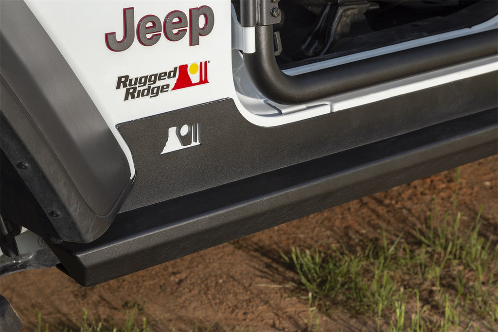 Rugged Ridge 11504.32 XHD Rock Sliders for Select Jeep Wrangler