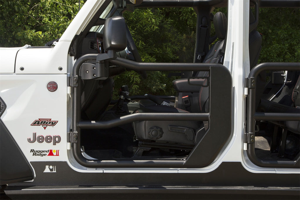 Rugged Ridge 11509.15 Tube Door Kit for Select Jeep Gladiator, Jeep Wrangler, Jeep Wrangler JK
