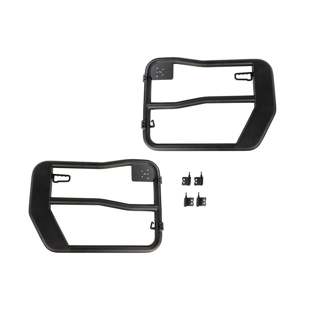 Rugged Ridge 11509.31 Fortis Tube Door for Select Jeep Wrangler, Jeep Wrangler JK