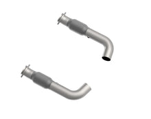 Load image into Gallery viewer, Kooks Custom Headers 11513300 3in. SS GREEN Catted Connection Pipes. 2015-2024 Mustang GT 5.0L. for Select Ford Mustang