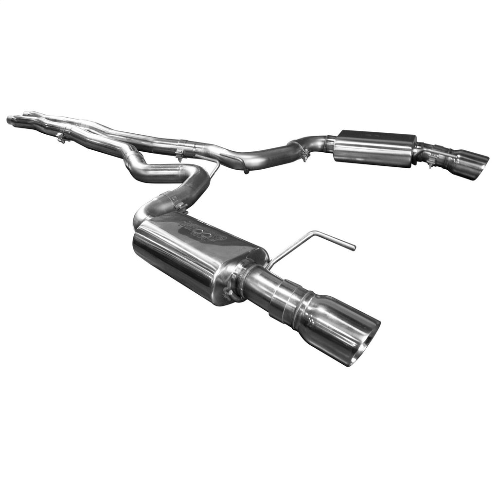 Kooks Custom Headers 11514101 3in. Cat-Back (X-Pipe) w/SS Tips. 2015-2017 Mustang GT 5.0L. Connects to OEM. for Select Ford Mustang