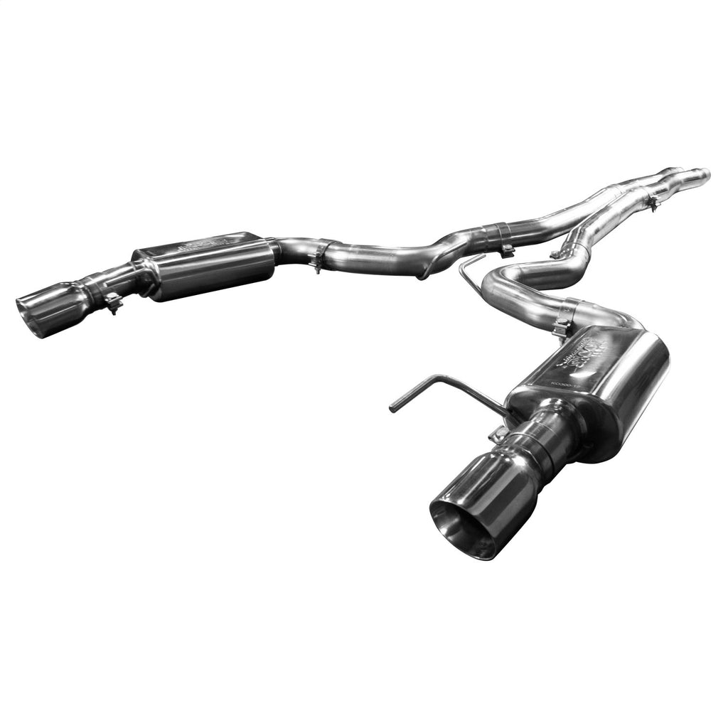 Kooks Custom Headers 11514101 3in. Cat-Back (X-Pipe) w/SS Tips. 2015-2017 Mustang GT 5.0L. Connects to OEM. for Select Ford Mustang