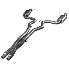 Load image into Gallery viewer, Kooks Custom Headers 11514101 3in. Cat-Back (X-Pipe) w/SS Tips. 2015-2017 Mustang GT 5.0L. Connects to OEM. for Select Ford Mustang