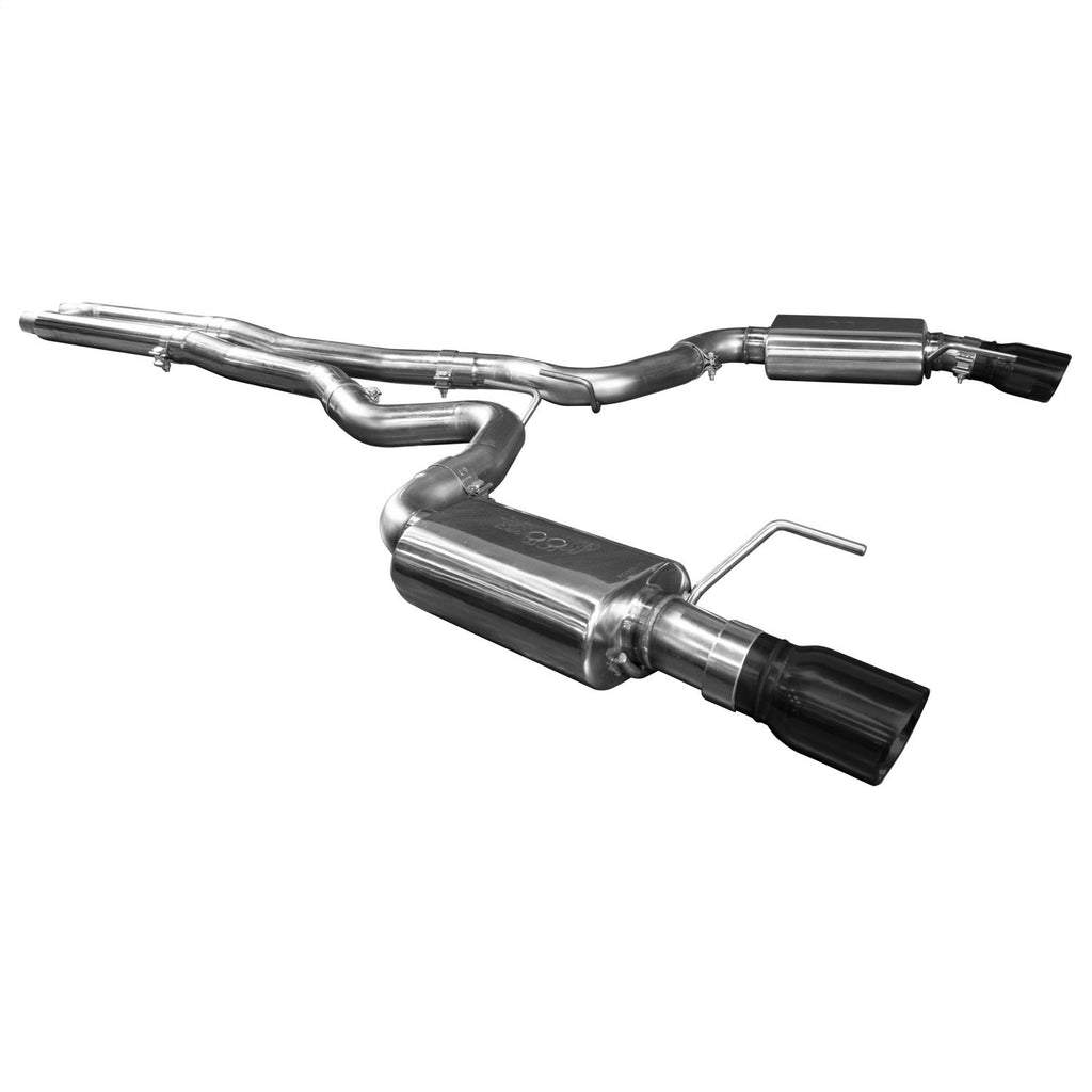Kooks Custom Headers 11514411 3in. Cat-Back (H-Pipe) w/Black Tips. 2015-2017 Mustang GT 5.0L. Connects to OEM. for Select Ford Mustang