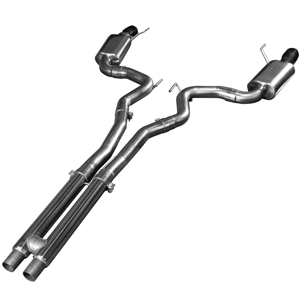 Kooks Custom Headers 11514411 3in. Cat-Back (H-Pipe) w/Black Tips. 2015-2017 Mustang GT 5.0L. Connects to OEM. for Select Ford Mustang