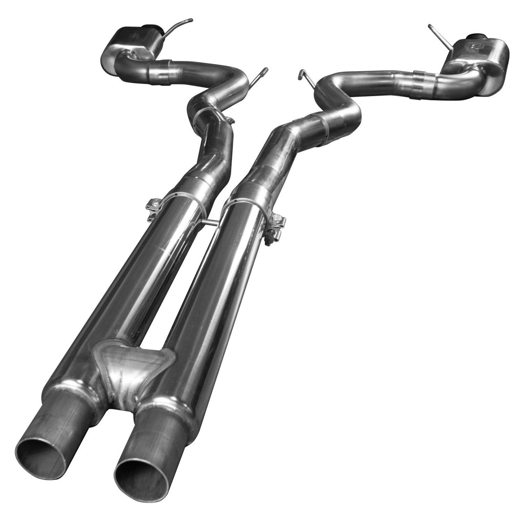 Kooks Custom Headers 11514411 3in. Cat-Back (H-Pipe) w/Black Tips. 2015-2017 Mustang GT 5.0L. Connects to OEM. for Select Ford Mustang