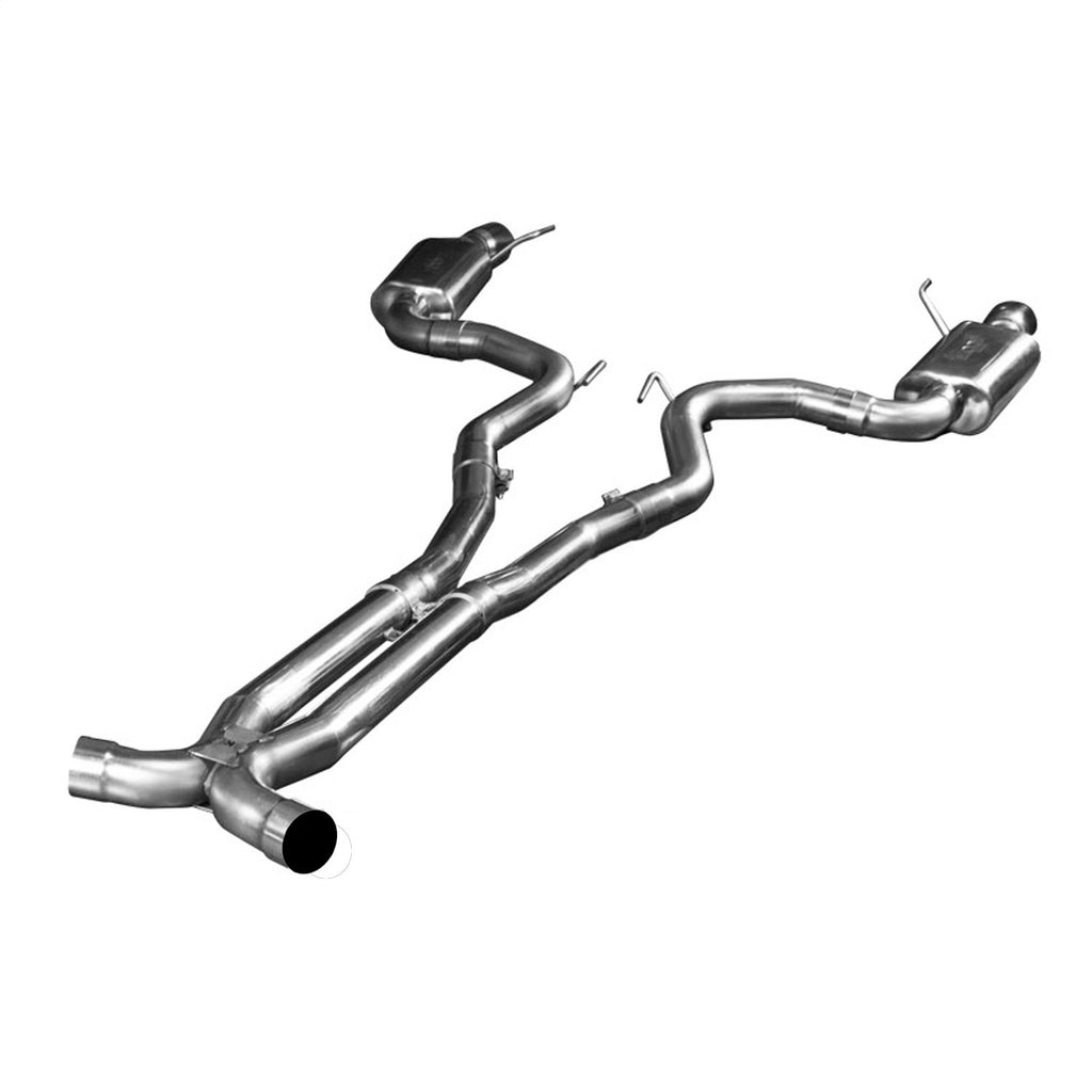 Kooks Custom Headers 11515101 3in. SS Connection-Back X-Pipe Exhaust w/SS Tips. 2015-2017 Mustang GT 5.0L. for Select Ford Mustang