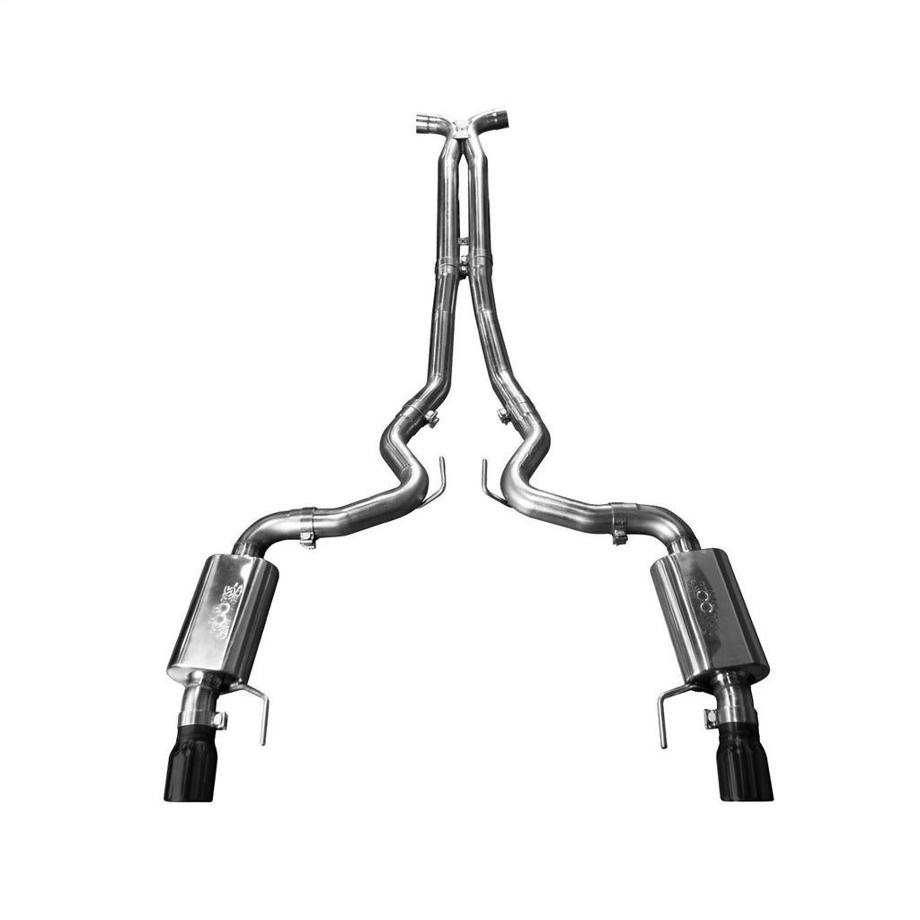 Kooks Custom Headers 11515111 3in. SS Connection-Back X-Pipe Exhaust w/Black Tips. 2015-2017 Mustang GT 5.0L. for Select Ford Mustang
