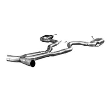 Load image into Gallery viewer, Kooks Custom Headers 11515111 3in. SS Connection-Back X-Pipe Exhaust w/Black Tips. 2015-2017 Mustang GT 5.0L. for Select Ford Mustang