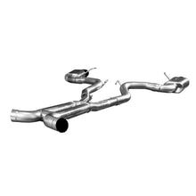 Load image into Gallery viewer, Kooks Custom Headers 11515411 3in. SS Connection-Back H-Pipe Exhaust w/Black Tips. 2015-2017 Mustang GT 5.0L. for Select Ford Mustang