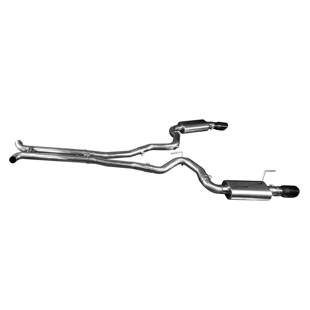 Kooks Custom Headers 11515411 3in. SS Connection-Back H-Pipe Exhaust w/Black Tips. 2015-2017 Mustang GT 5.0L. for Select Ford Mustang