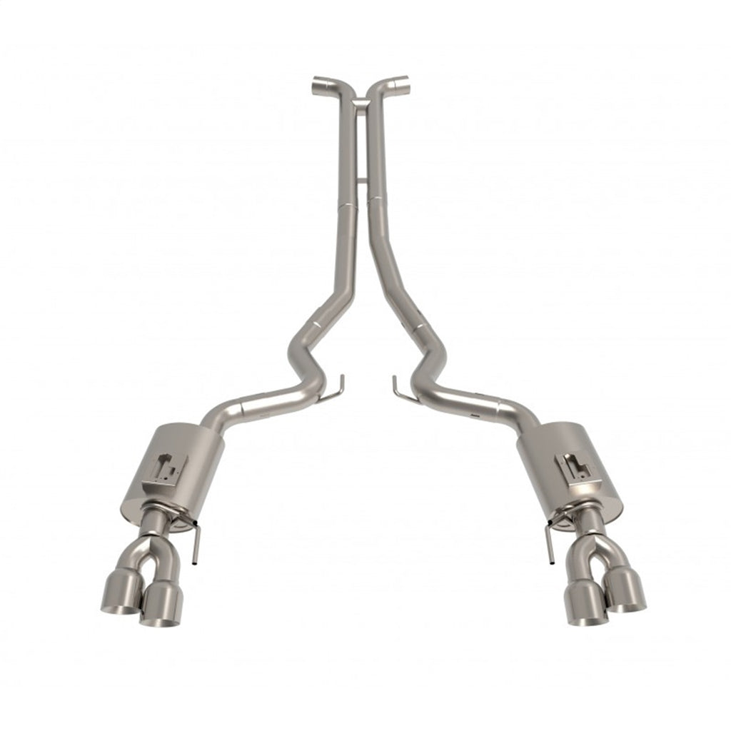 Kooks Custom Headers 11515450 3in. SS Connection-Back H-Pipe Exhaust w/SS Tips. 2018-2020 Mustang GT 5.0L. for Select Ford Mustang