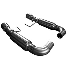 Load image into Gallery viewer, Kooks Custom Headers 11516200 3in. SS Axle-Back Exhaust w/SS Tips. 2015-2017 Mustang 5.0L. for Select Ford Mustang