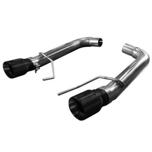 Load image into Gallery viewer, Kooks Custom Headers 11516410 3in. SS Muffler Delete Axle-Back Exhaust w/Black Tips. 2015-2017 Mustang 5.0L. for Select Ford Mustang