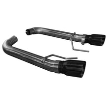 Load image into Gallery viewer, Kooks Custom Headers 11516410 3in. SS Muffler Delete Axle-Back Exhaust w/Black Tips. 2015-2017 Mustang 5.0L. for Select Ford Mustang
