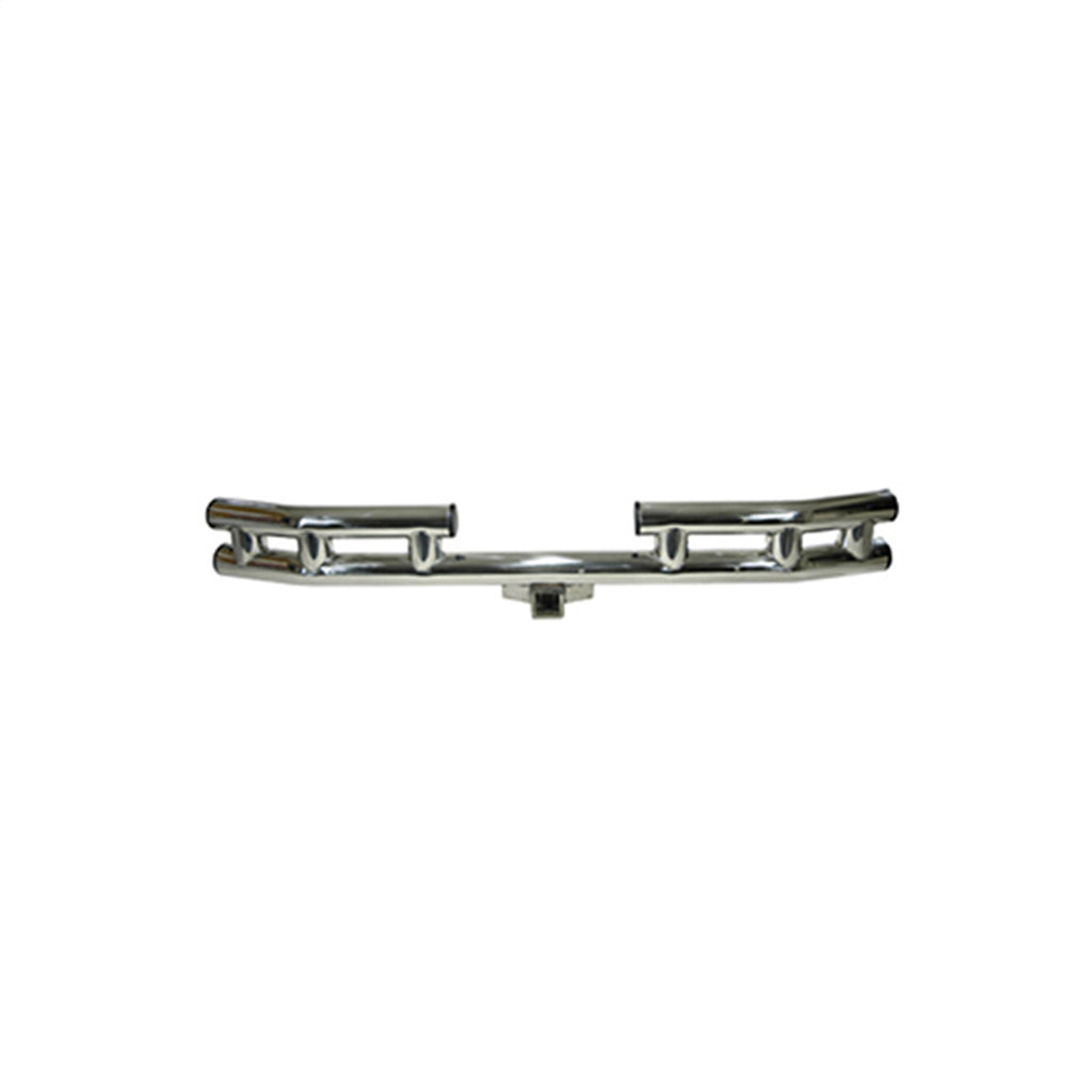 Rugged Ridge 11522.01 Rear Tube Bumper for Select Jeep CJ3, Jeep CJ5, Jeep CJ6, Jeep CJ7, Jeep Scrambler, Jeep TJ, Jeep Willys, Jeep Wrangler