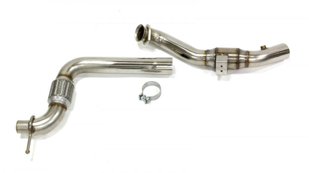 Kooks Custom Headers 11533300 3in. GREEN Catted Downpipe. 2015-2023 Mustang EcoBoost. To Kooks Comp Exhaust. for Select Ford Mustang