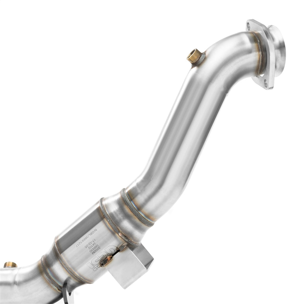 Kooks Custom Headers 11533310 3in. x 2-1/4in. GREEN Catted OEM Downpipe. 2015-2023 Mustang EcoBoost. for Select Ford Mustang