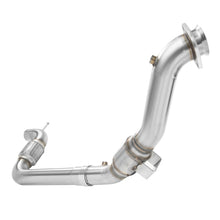 Load image into Gallery viewer, Kooks Custom Headers 11533300 3in. GREEN Catted Downpipe. 2015-2023 Mustang EcoBoost. To Kooks Comp Exhaust. for Select Ford Mustang