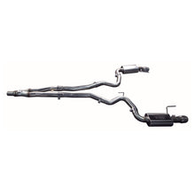 Load image into Gallery viewer, Kooks Custom Headers 11534200 2-1/4in. x 2-1/2in. SS Cat-Back Exhaust w/SS Tips. 2015-2023 Mustang EcoBoost. for Select Ford Mustang