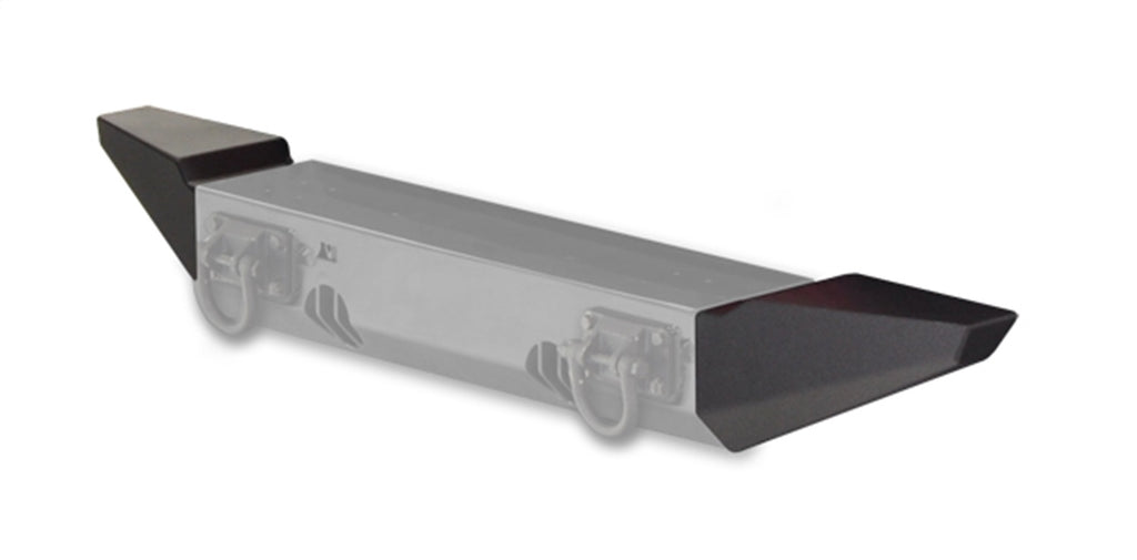 Rugged Ridge 11540.12 Xtreme Heavy Duty Bumper End Caps for Select Jeep Wrangler, Jeep Wrangler JK