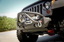 Load image into Gallery viewer, Rugged Ridge 11540.25 Double X Striker Winch Guard for Select Jeep CJ5, Jeep CJ7, Jeep Scrambler, Jeep TJ, Jeep Wrangler, Jeep Wrangler JK