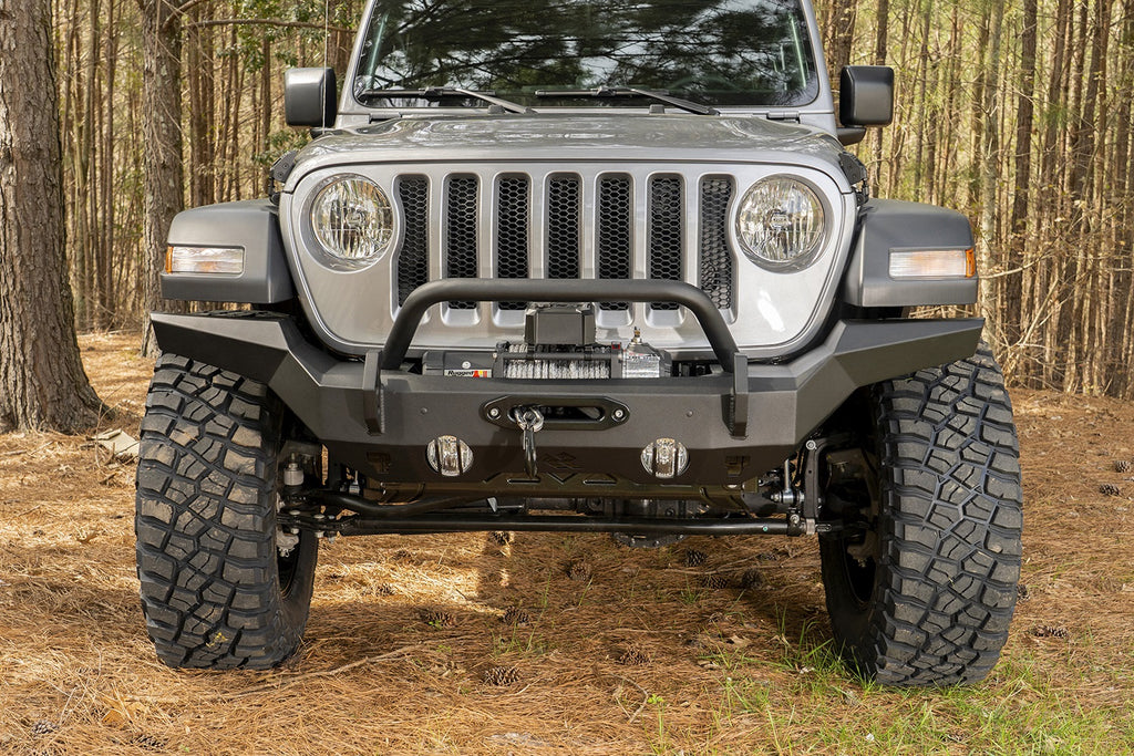 Rugged Ridge 11540.31 Heavy Duty Bumper for Select Jeep Gladiator, Jeep Wrangler