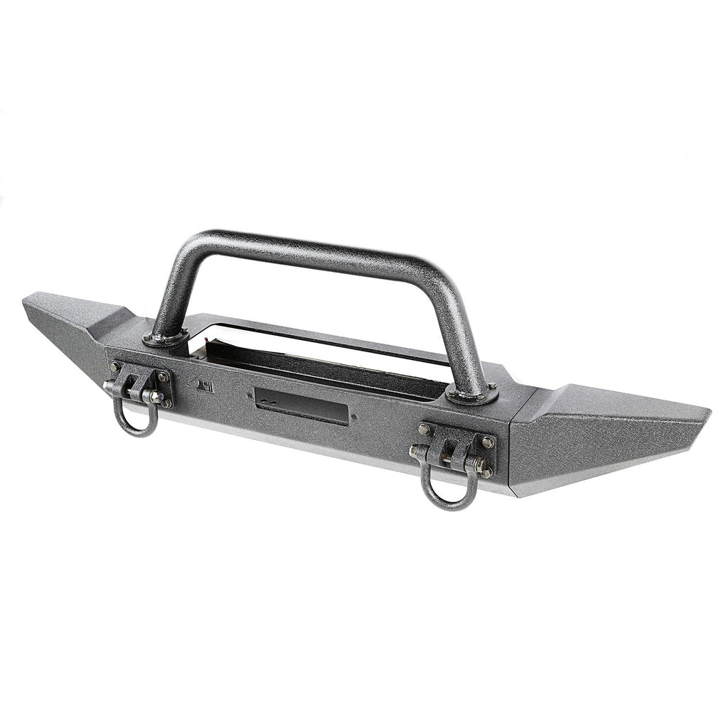 Rugged Ridge 11540.57 Xtreme Heavy Duty Front Bumper Kit for Select Jeep CJ5, Jeep CJ7, Jeep Scrambler, Jeep TJ, Jeep Wrangler