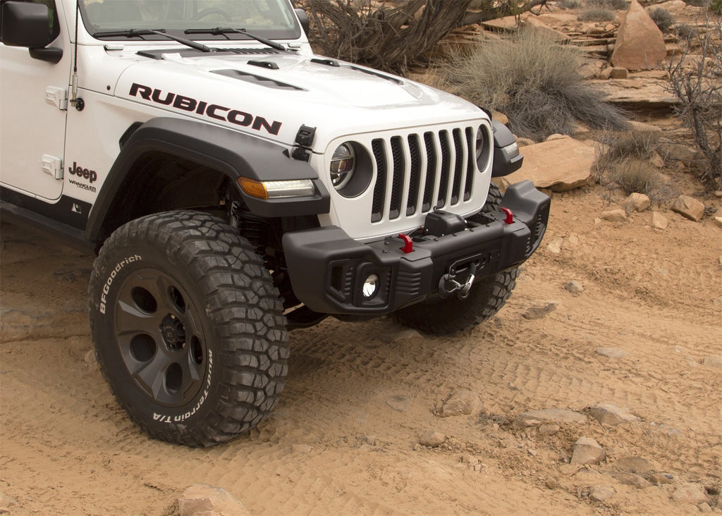Rugged Ridge 11543.16 Spartacus Winch Plate for Select Jeep Gladiator, Jeep Wrangler