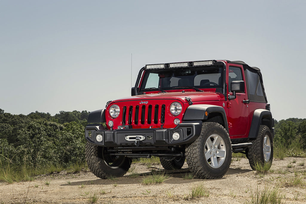 Rugged Ridge 11544.01 Spartacus Front Bumper for Select Jeep Wrangler, Jeep Wrangler JK